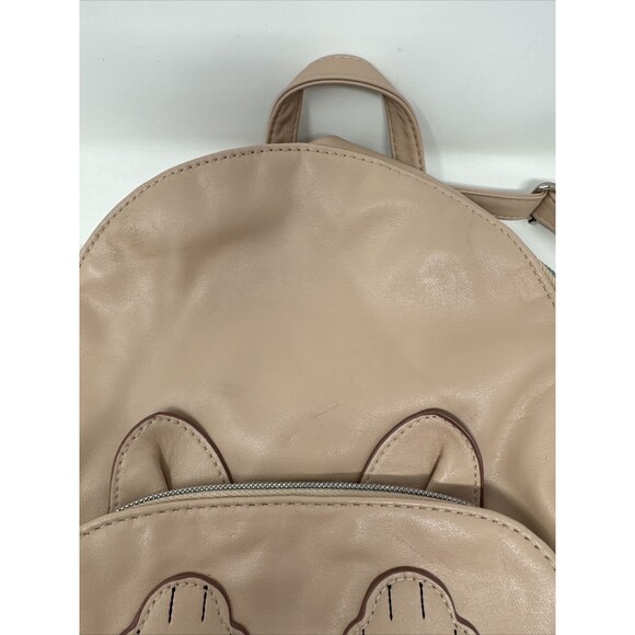 Marie Paws Dome Backpack in Blush CAT PAWS Vegan Leather Pink Kitten Adorable main image 4